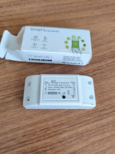 Smart Breaker WiFi Smart Life 10A 1CH - Automação