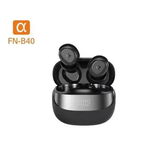 Fone Bluetooth Sem Fio Tws Estojo Bateria Longa Duração Top Preto