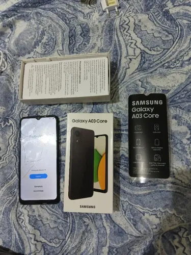 Smartphone Samsung A03 32GB com caixa original