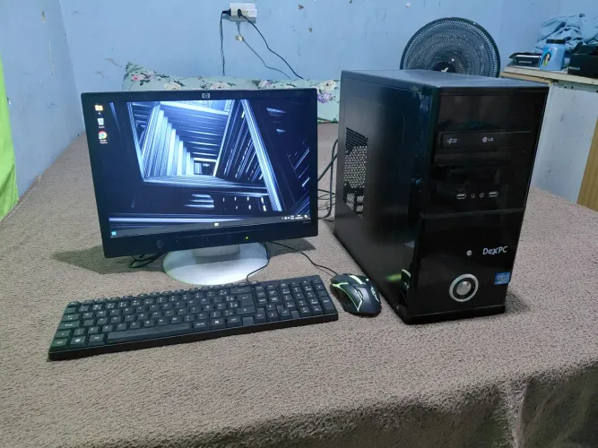 VENDO/TROCO PC I5 COMPLETO MONITOR TECLADO E MOUSE 