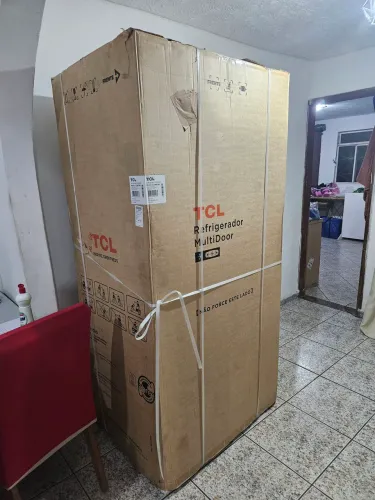 Geladeira TCL 589L Multidoor 4 Portas Inverter Espaço Flex Inox 110V C589CDN1