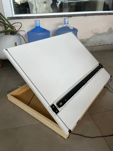 Prancheta portátil para desenho e projetos arquitetônicos tamanho A2