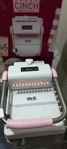 Máquina de Encadernação manual furo quadrado 