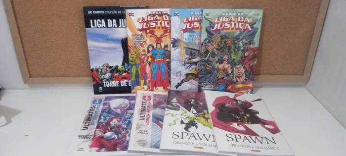 Coleção de quadrinhos diversos Marvel DC Image