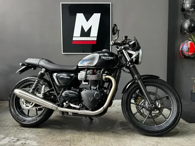 TRIUMPH STREET TWIN 2017 - Único dono - Revisada