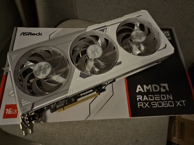 RX 9060XT - 16GB - STEEL SERIES - NOVÍSSIMA! 