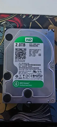 HD WESTERN DIGITAL 2TB - WD GREEN
