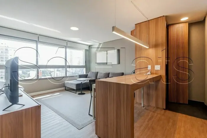 Residencial Tita Salzano, studio disponível para locação contendo 50m², 01 dormitório e 01