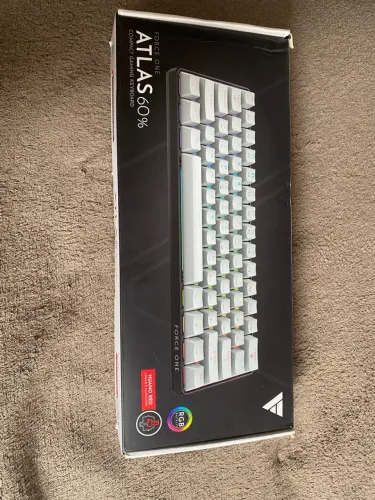 Teclado mecânico atlas 60%
