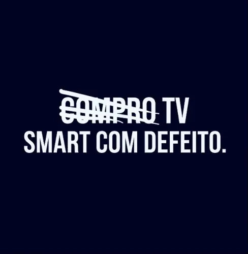 TV SMART com defeito