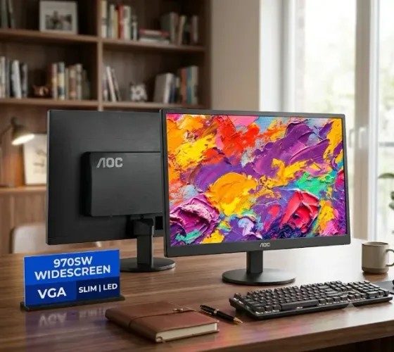 Monitor AOC 19 Polegadas Widescreen e970sw