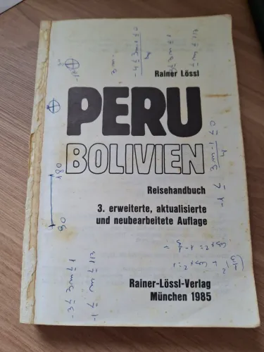 Guia de viagem Peru e Bolivia em alemão