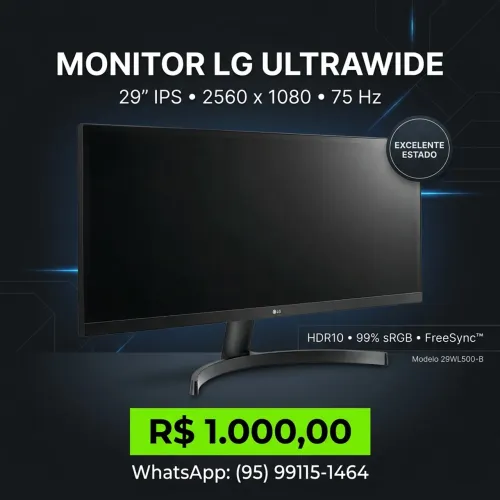 Monitor LG Ultraswide 29?