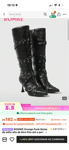 Bota feminina