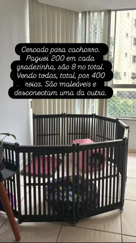Cercado para cachorro 