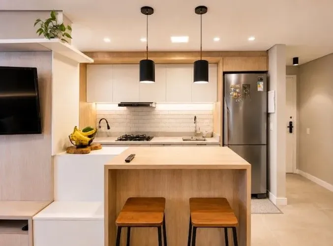 Apartamento com 1 quarto no Centro de Florianópolis.