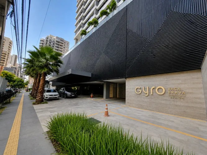Apartamento novo com 2 suítes, varanda gourmet e vista livre no Opus Gyro Vaca Brava