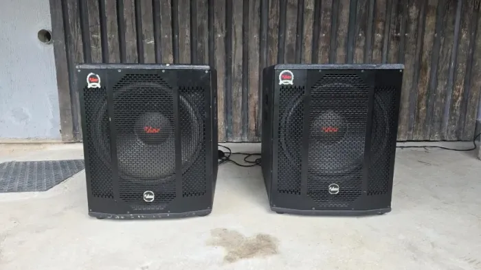 KIT SUBWOOFER LEACS SLI INVOKED 15" ? ATIVO + PASSIVO