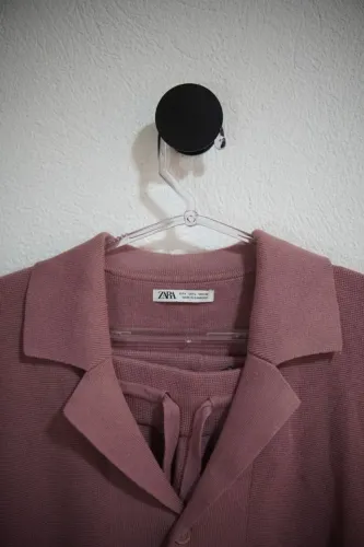 camisa conjunto zara em malha (usado uma vez)
