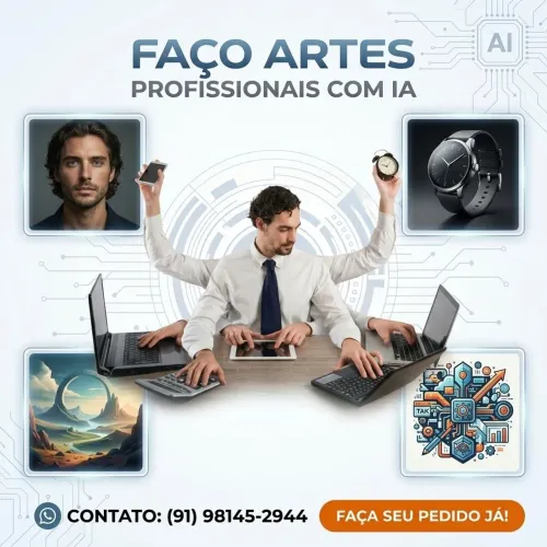 Criação de Artes Profissionais com Inteligência Artificial | Design Rápido