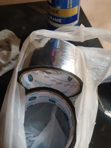 2 fitas para laminar isopor de bag