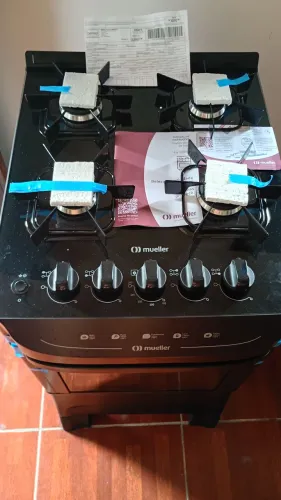 FOGÃO NOVO 800 COM NOTA FICAL E MANUAL NA CAIXA