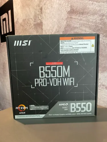 Placa Mae Msi B550m Pro-vdh, Ddr4, Socket Am4 M-atx Amd