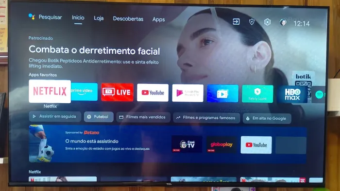 TCL tv 43 polegadas $1200