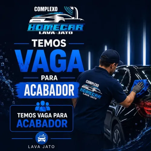 VAGA PRA ACABAMENTO E LAVADOR