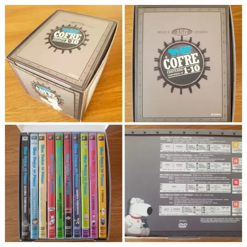 DVD Box Uma Família da Pesada 10 Temporadas