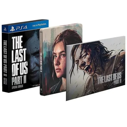 Steelbook + artbook The Last of Us Part II (Edição especial PS4 completa)
