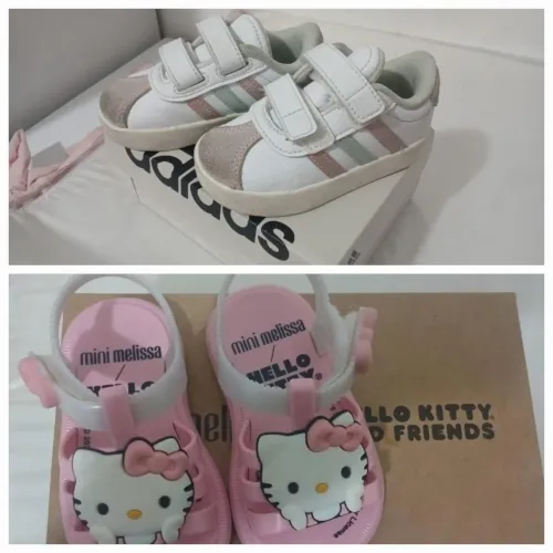 Tenis Adidas & Sandalia Melissa