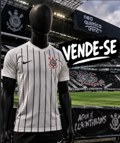 Camisa Corinthians I 2019/2020 - Edição Especial Ronaldo R9 (Nova Sem Etiqueta)