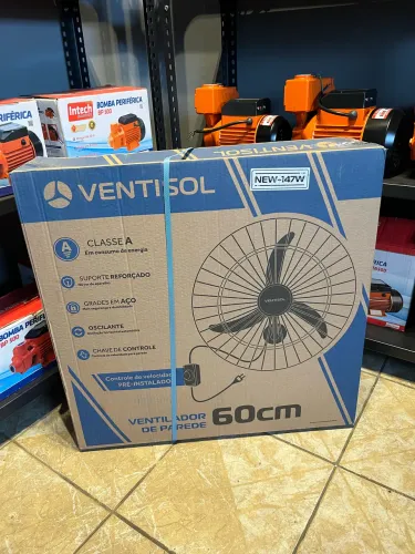 Ventilador de Parede Ventisol 60cm 200W 220V - 3 Velocidades