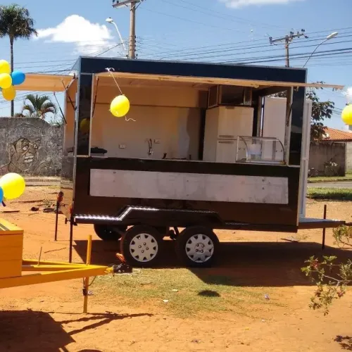Carrinho Profissional de Crepe e Pastel - Inox