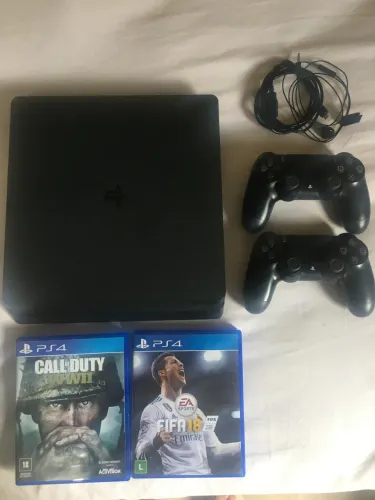 PS4 Slim - 1TB com jogos