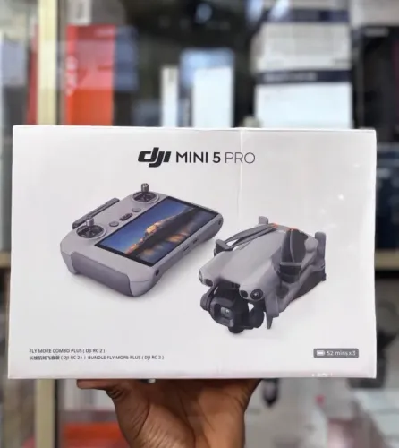 Drone Dji Mini 5 Pro Combo Fly More Novo com Nota 