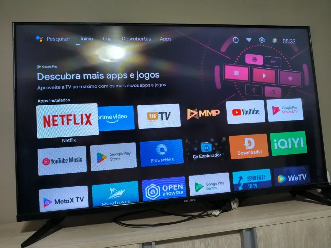 Smartv AIWA 43 novinha