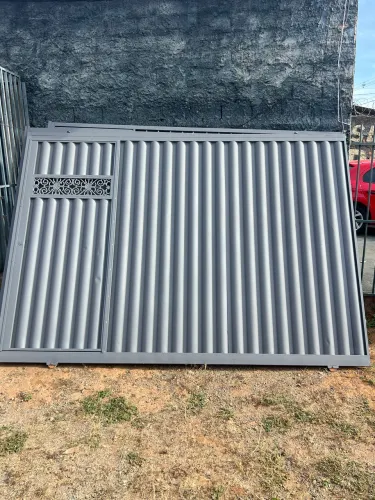 Portão seminovo chapa 18
