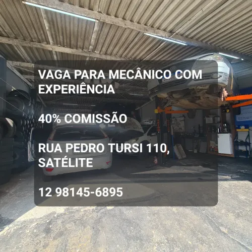 Vaga para MECÂNICO automotivo