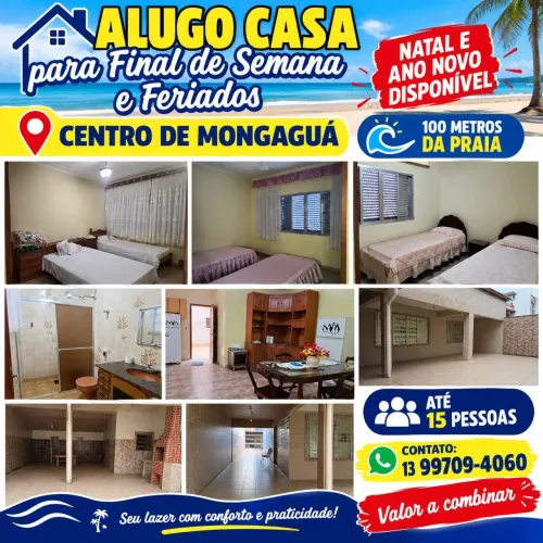 Casa no centro de monguagá