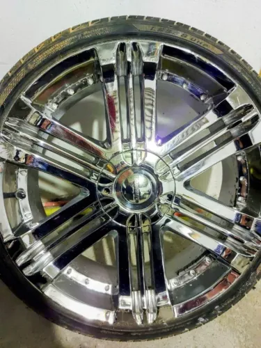 Rodas aro 20 cromadas..5 furos ...