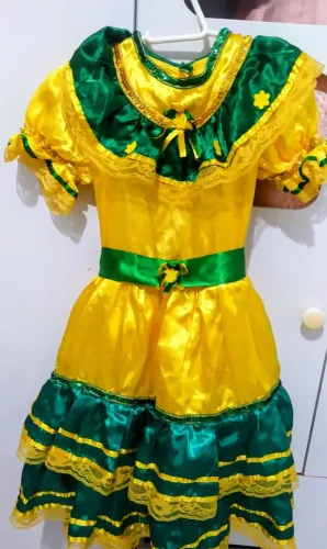 Vestido junino Rainha do Milho