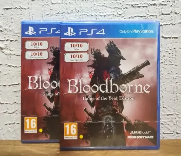 Bloodborne Game Year Edition Ps4 Lacrado (Aceitamos seu jogo usado com pagamento)