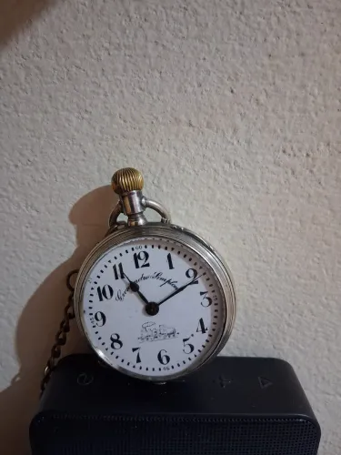 Relógio de bolso Prata