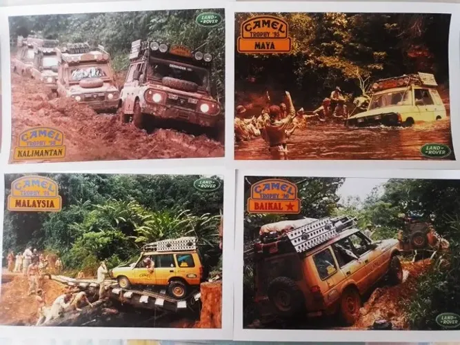 Camel Trophy Coleção de 15 Posters Tamanho A4