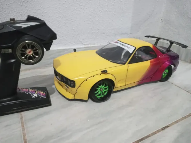 Automodelo elétrico 1/10 Drifit Carrinho controle remoto 