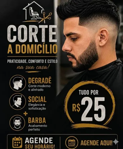 Corte de cabelo masculino 