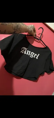 Croped oversize Angel