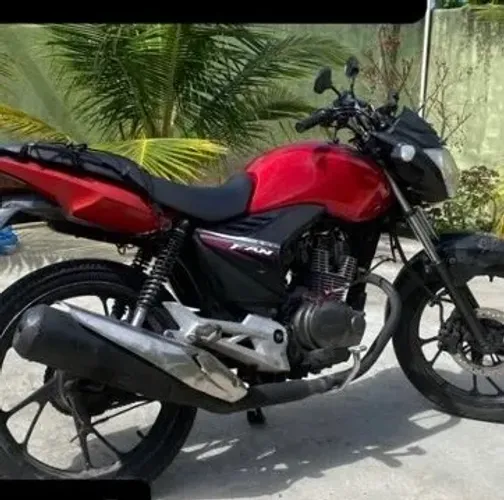 Roda/ frente / escape titan 160 troco pro original com volta 